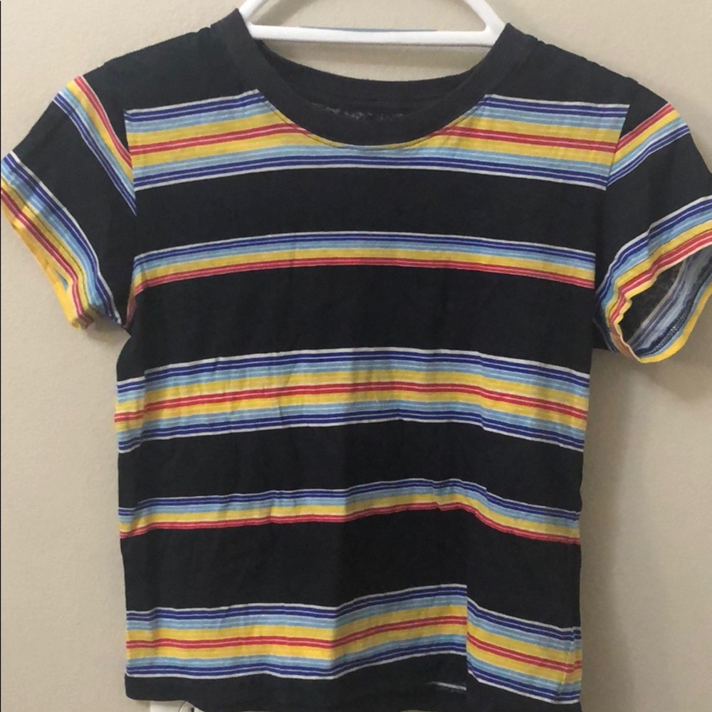 Striped colorful tee size xs